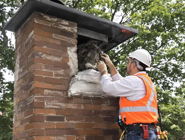 Humane removal of debris and animals by Sarasota Chimney Sweep in Sarasota, FL
