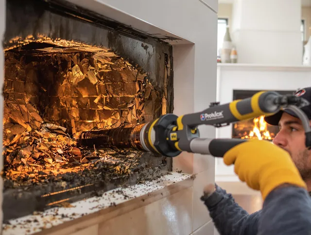Professional chimney cleaning by Sarasota Chimney Sweep in Sarasota, FL