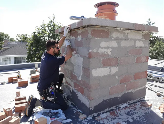 Advanced chimney repair process by Sarasota Chimney Sweep in Sarasota, FL