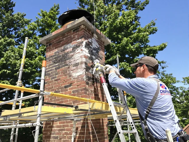 Structural chimney repair by Sarasota Chimney Sweep in Sarasota, FL