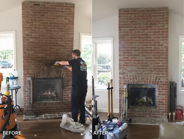 Finished chimney sweeping service by Sarasota Chimney Sweep in Sarasota, FL