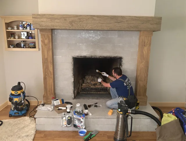 Detailed creosote removal process by Sarasota Chimney Sweep in Sarasota, FL